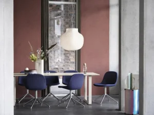 HAY Tische-Muuto 70/70 Tisch, 170 x 85 cm, Linoleum/Laminat