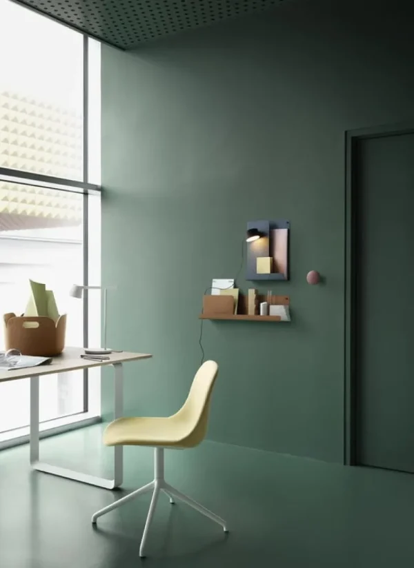 HAY Tische-Muuto 70/70 Tisch, 170 x 85 cm, Linoleum/Laminat