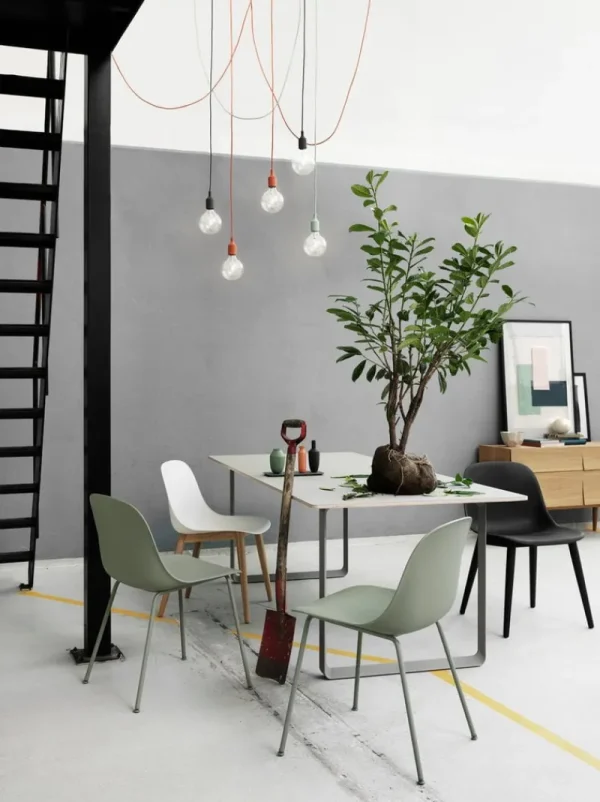 HAY Tische-Muuto 70/70 Tisch, 170 x 85 cm, Linoleum/Laminat