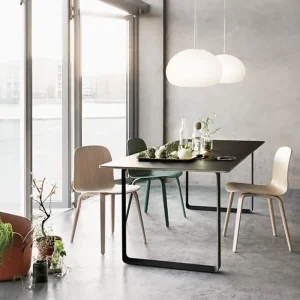 HAY Tische-Muuto 70/70 Tisch, 170 x 85 cm, Linoleum/Laminat
