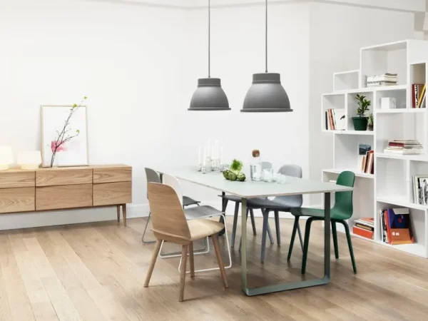 HAY Tische-Muuto 70/70 Tisch, 170 x 85 cm, Linoleum/Laminat