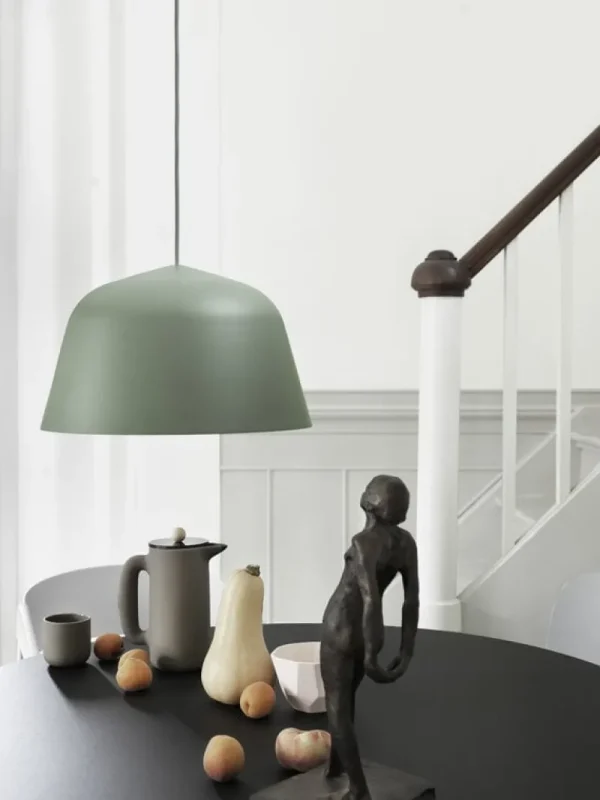 Muuto Deckenleuchten-Ambit Pendelleuchte, 40 cm, salbeigrün