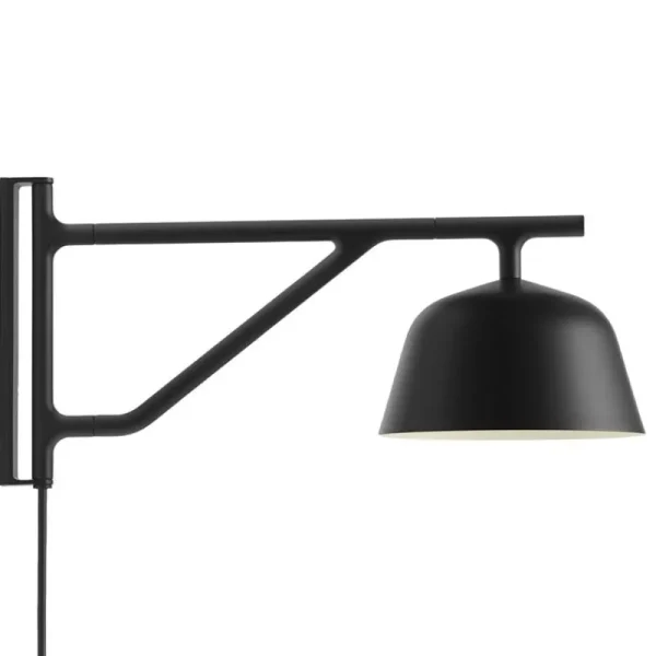 Flos Wandleuchten-Muuto Ambit Wandleuchte, schwarz