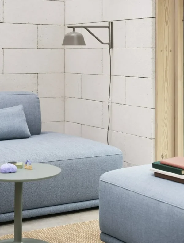 Artemide Wandleuchten-Muuto Ambit Wandleuchte, taupe