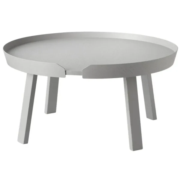 NORR11 Tische-Muuto Around Couchtisch, groß, grau