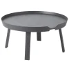 Muuto Tische-Around Couchtisch, groß, anthrazit