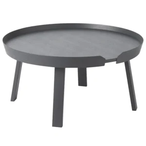 Muuto Tische-Around Couchtisch, groß, anthrazit