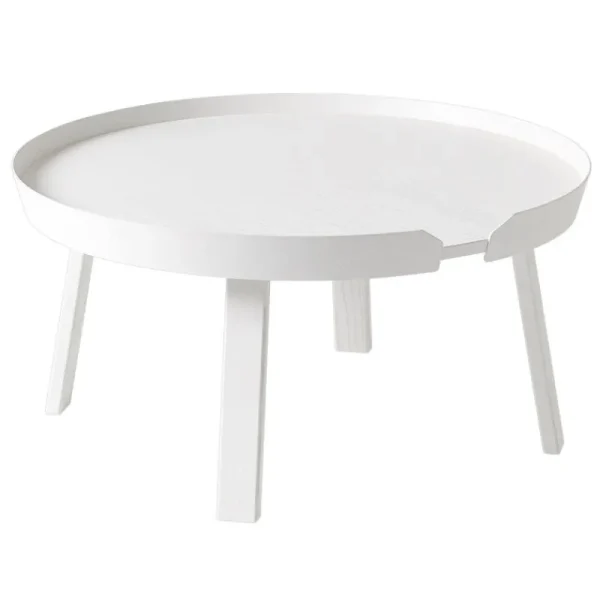 Labofa Tische-Muuto Around Couchtisch, groß, weiß