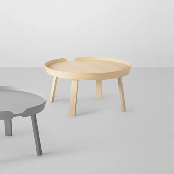 HAY Tische-Muuto Around Couchtisch, groß, Eiche
