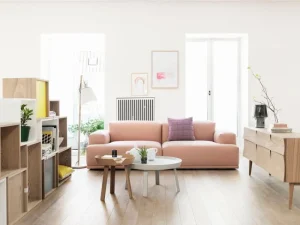 NORR11 Tische-Muuto Around Couchtisch, groß, grau