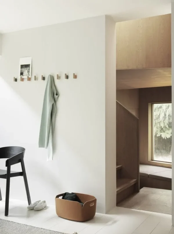 Muuto Garderoben Und Kleiderbügel^Attach Kleiderhaken, 2 Stück, dunkelgrün - Eiche
