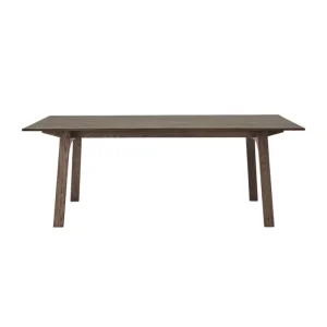 HAY Tische-Muuto Ausziehtisch Earnest, 205 x 100 cm, dunkle geölte Eiche