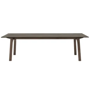 Muuto Tische-Ausziehtisch Earnest, 260 x 100 cm, dunkle geölte Eiche