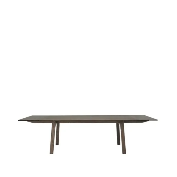 HAY Tische-Muuto Ausziehtisch Earnest, 205 x 100 cm, dunkle geölte Eiche