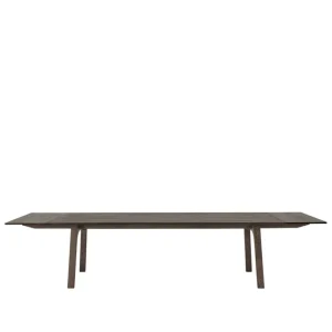 Muuto Tische-Ausziehtisch Earnest, 260 x 100 cm, dunkle geölte Eiche