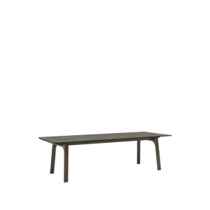 Muuto Tische-Ausziehtisch Earnest, 260 x 100 cm, dunkle geölte Eiche