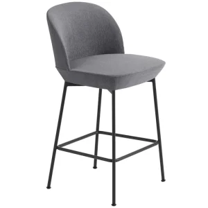 Muuto Sitzgelegenheiten-Barhocker Oslo, 65 cm, Still 161 – Anthrazit Schwarz