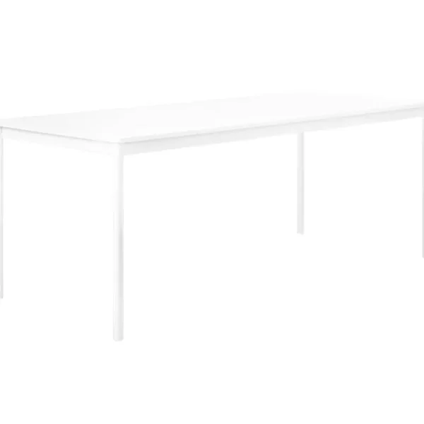 HAY Tische-Muuto Base Tisch, 190 x 85 cm, Laminat mit ABS-Kanten