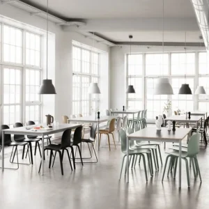 HAY Tische-Muuto Base Tisch, 190 x 85 cm, Laminat mit ABS-Kanten