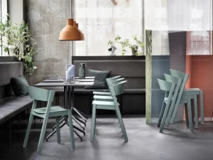 Artek Sitzgelegenheiten-Muuto Beistellstuhl Cover, grün