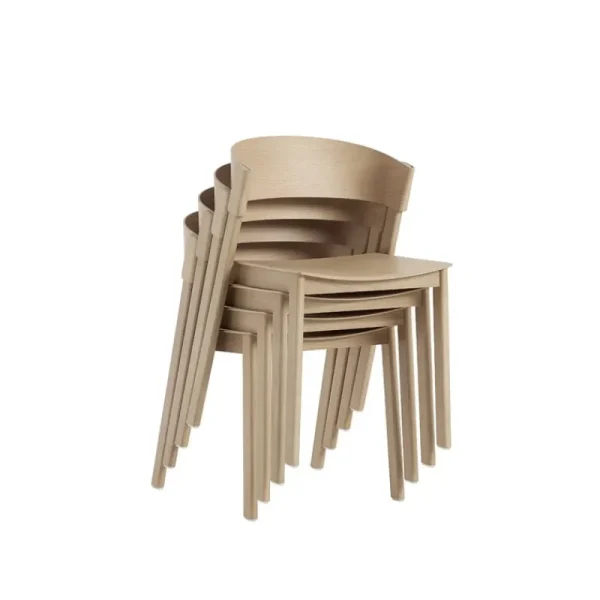 Artek Sitzgelegenheiten-Muuto Beistellstuhl Cover, Eiche