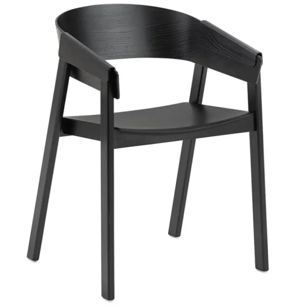 Vitra Sitzgelegenheiten-Muuto Bezug Sessel, Schwarz