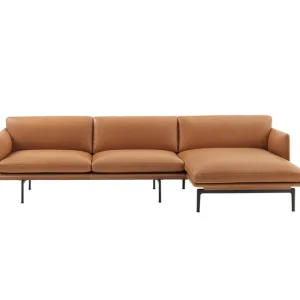 Warm Nordic Sofas Und Liegen-Muuto Chaiselongue Outline, rechts
