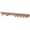 Muuto Garderoben Und Kleiderbügel^Coil Wandgarderobe, 100 cm, Pflaume