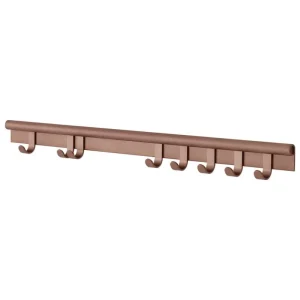 Muuto Garderoben Und Kleiderbügel^Coil Wandgarderobe, 100 cm, Pflaume