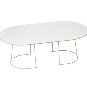 HAY Tische-Muuto Couchtisch Airy, groß, gebrochenes Weiß
