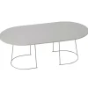 HAY Tische-Muuto Couchtisch Airy, groß, grau