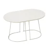 HAY Tische-Muuto Couchtisch Airy, klein, gebrochenes Weiß