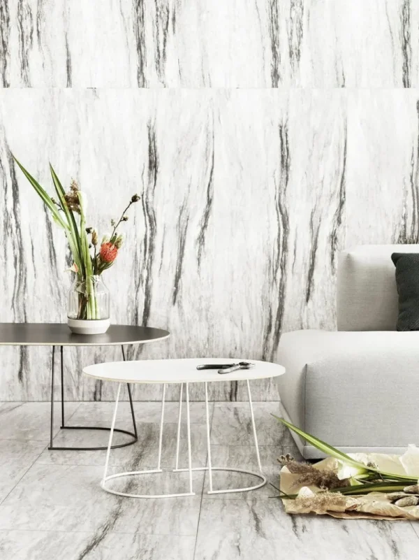 HAY Tische-Muuto Couchtisch Airy, klein, gebrochenes Weiß
