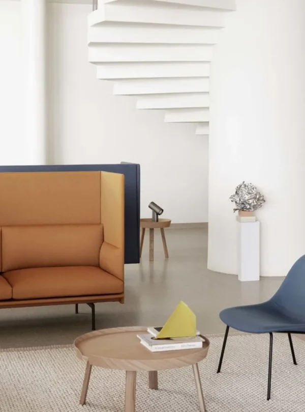 HAY Tische-Muuto Couchtisch Around, klein, Eiche