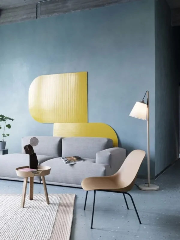 HAY Tische-Muuto Couchtisch Around, klein, Eiche
