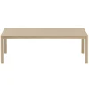 Fredericia Tische-Muuto Couchtisch Workshop, 120 x 43 cm, Eiche