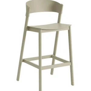 Muuto Sitzgelegenheiten-Cover Barstuhl, 75 cm, Dunkelbeige