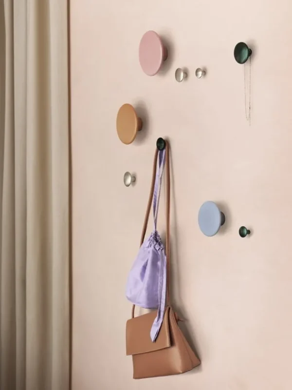 Muuto Garderoben Und Kleiderbügel^Dots Ceramic Kleiderhaken, dunkelorange