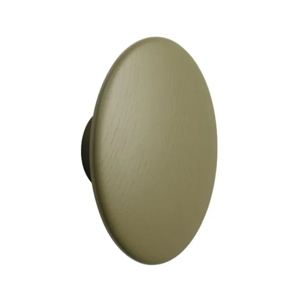 Muuto Garderoben Und Kleiderbügel^Dots Wood Kleiderhaken, Braungrün