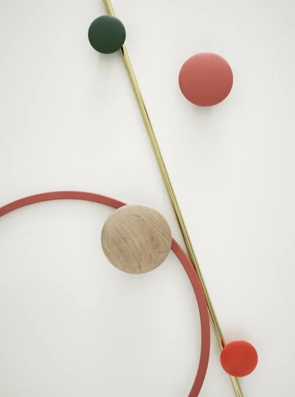 Muuto Garderoben Und Kleiderbügel^Dots Wood Kleiderhaken, Eiche
