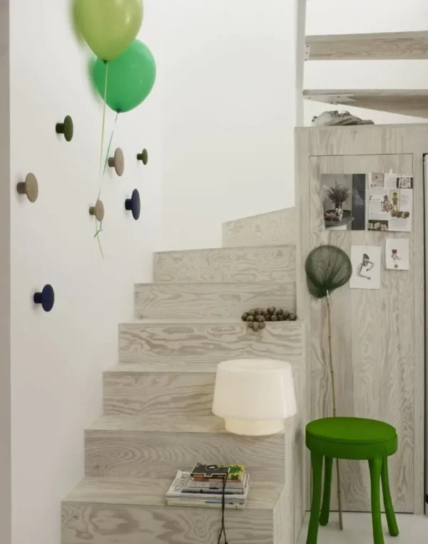 Muuto Garderoben Und Kleiderbügel^Dots Wood Kleiderhaken, Eiche