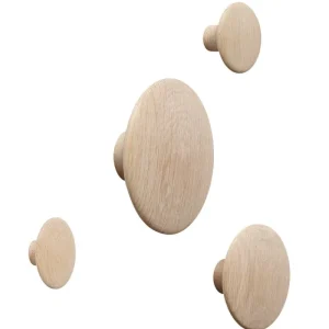 Muuto Garderoben Und Kleiderbügel^Dots Wood Kleiderhaken, Eiche