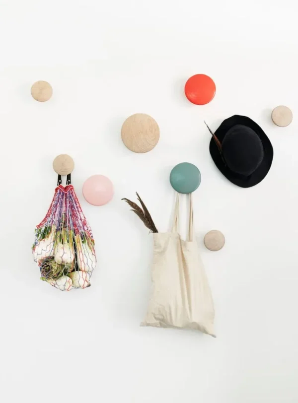 Muuto Garderoben Und Kleiderbügel^Dots Wood Kleiderhaken, Eiche