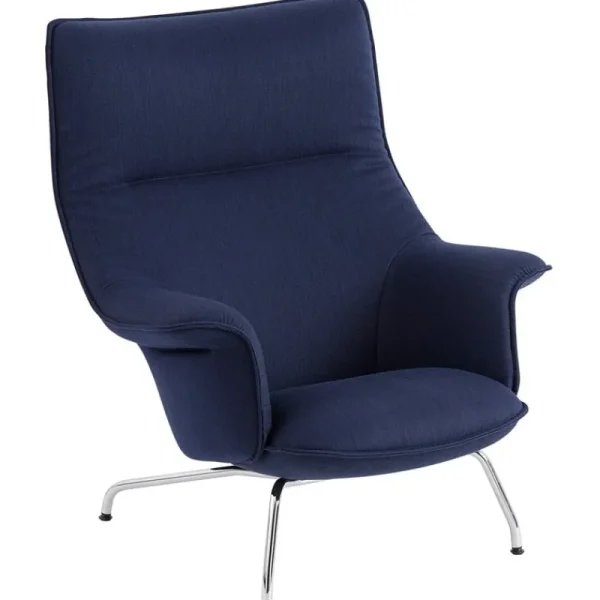 Muuto Sitzgelegenheiten-Doze Loungesessel, Balder 782 - Chrom