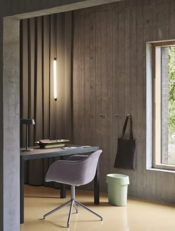 Muuto Deckenleuchten-Fine Hängeleuchte, 60 cm, Schwarz
