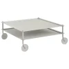Vitra Tische-Muuto Flow Couchtisch, 95 x 95,5 cm, grau