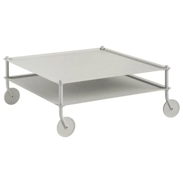 Vitra Tische-Muuto Flow Couchtisch, 95 x 95,5 cm, grau