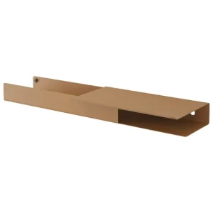Muuto Regale-Folded Platform Regal, Dunkelorange