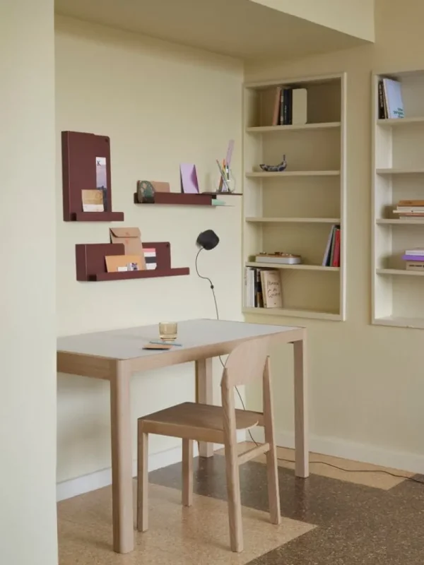Muuto Regale-Folded Platform Regal, Dunkelorange