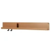 String Furniture Regale-Muuto Folded Regal, dunkelorange, groß